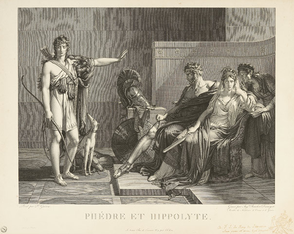 Phaidra and Hippolytos / Guerin