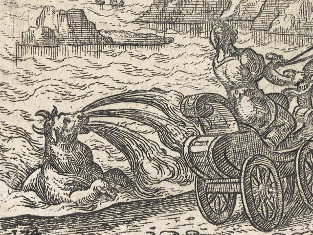 Hippolytos Destroyed by His Horses / Unknown