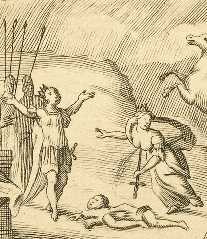 Phaedra and Hippolytus / Vandergucht