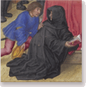 Deathbed Scene, detail / M James IV Scotland