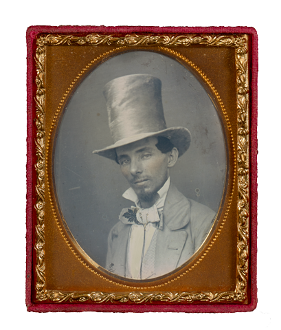 Portrait of a Man in a Top Hat