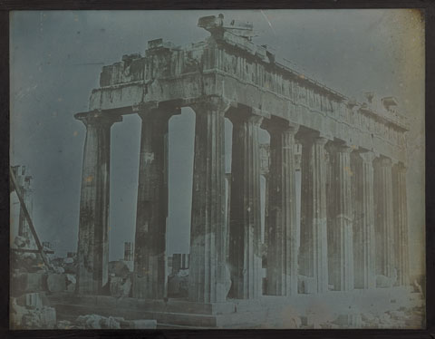 Facade and North Colonnade of the Parthenon on the Acropolis