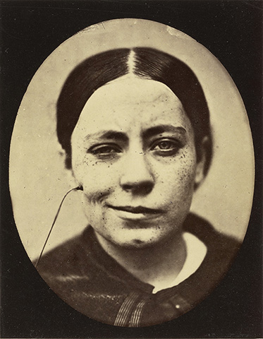 Plate from the book The Mechanism of Human Physiognomy
