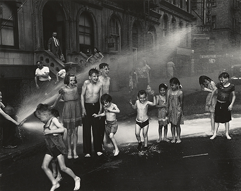 Summer, Lower East Side, New York City, 1937, Weegee (Arthur Fellig), gelatin silver print. The J. Paul Getty Museum. © International Center of Photography