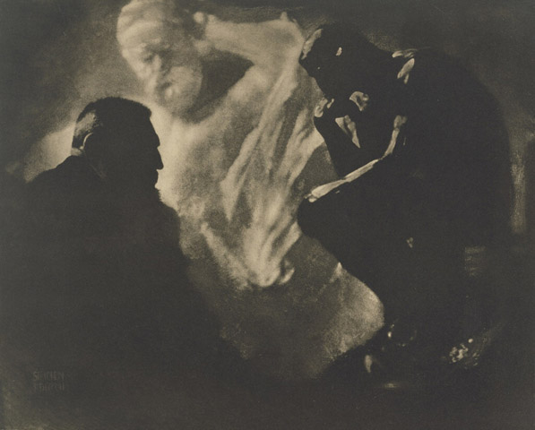 Rodin--The Thinker / Edward Steichen