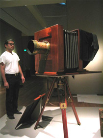 mammoth plate camera