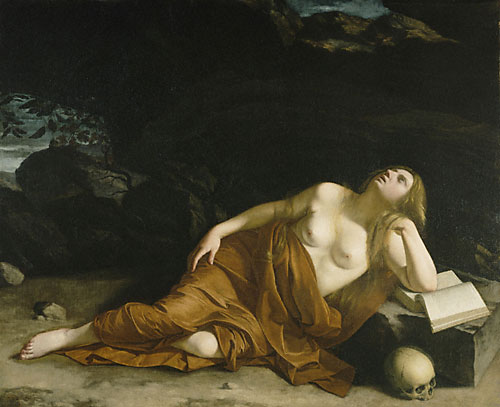 Saint Mary Magdalen in Ecstasy / Gentileschi