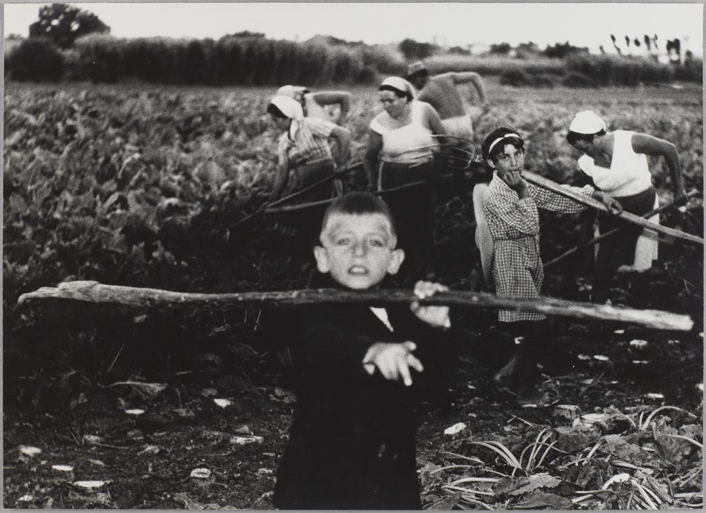 The Good Earth, 1964–66; printed 1970s, Mario Giacomelli, gelatin silver print. The J. Paul Getty Museum, Gift of Daniel Greenberg and Susan Steinhauser. Reproduced courtesy Mario Giacomelli Archive © Rita and Simone Giacomelli