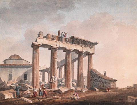Removal of Sculptures from the Parthenon by Lord Elgin’s Men