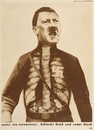 Adolf, Superman / Heartfield