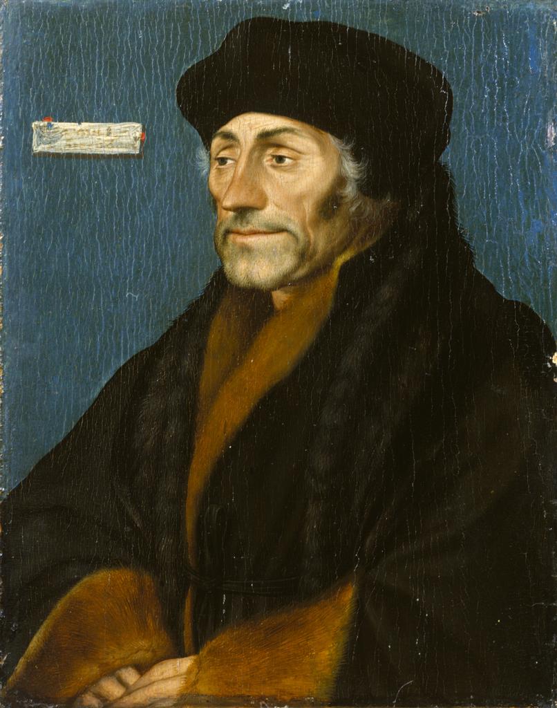 Erasmus of Rotterdam, about 1532, Hans Holbein the Younger, oil on panel. The Metropolitan Museum of Art, Robert Lehman Collection, 1975 (1975.1.138). Image: © The Metropolitan Museum of Art. Image source: Art Resource, NY