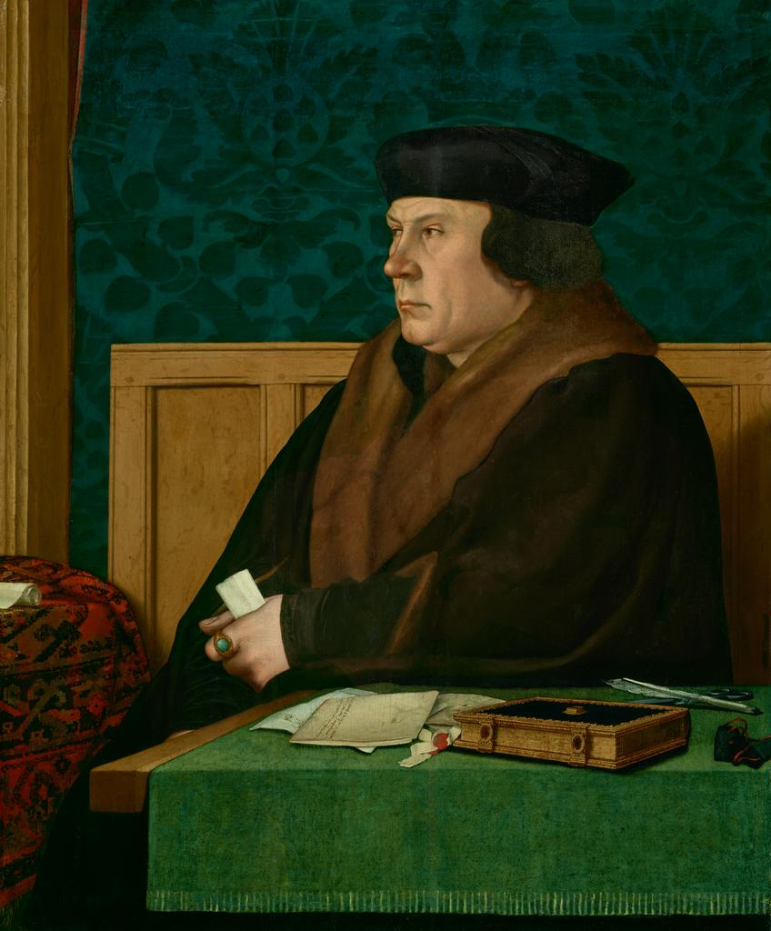 Thomas Cromwell, 1532-33, Hans Holbein the Younger, oil on panel. The Frick Collection, New York. Photo: Joe Coscia Jr