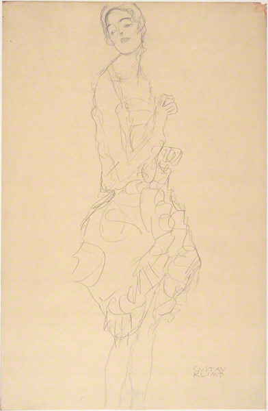 Study for The Dancer / Klimt