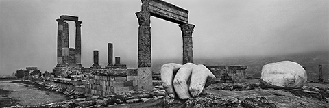 Jordan, negative, 2012; print, 2013, Josef Koudelka, inkjet print. 