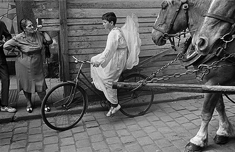 Czechoslovakia, negative, 1968; print, 1987-88, Josef Koudelka, gelatin silver print. 