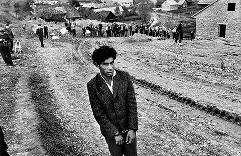 Slovakia, negative, 1963; print, 1967, Josef Koudelka, gelatin silver print.