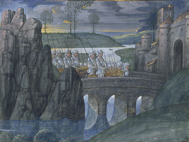 Soldiers Entering Ravenstein / M Getty Froissart