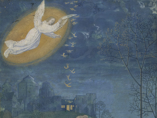 Annunciation to the Shepherds / M Houghton Miniatures