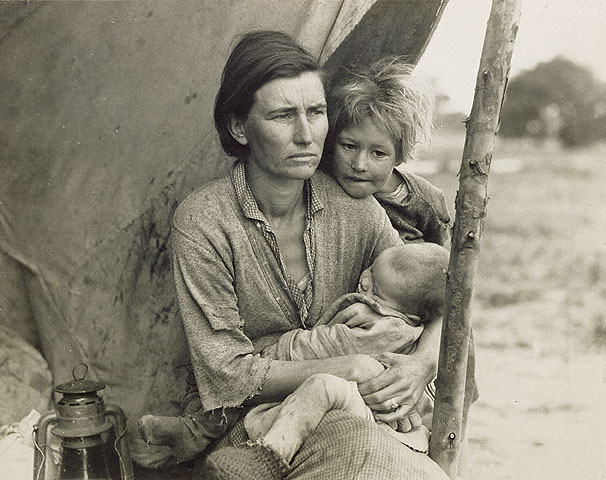 Destitute Pea-pickers, California / Lange