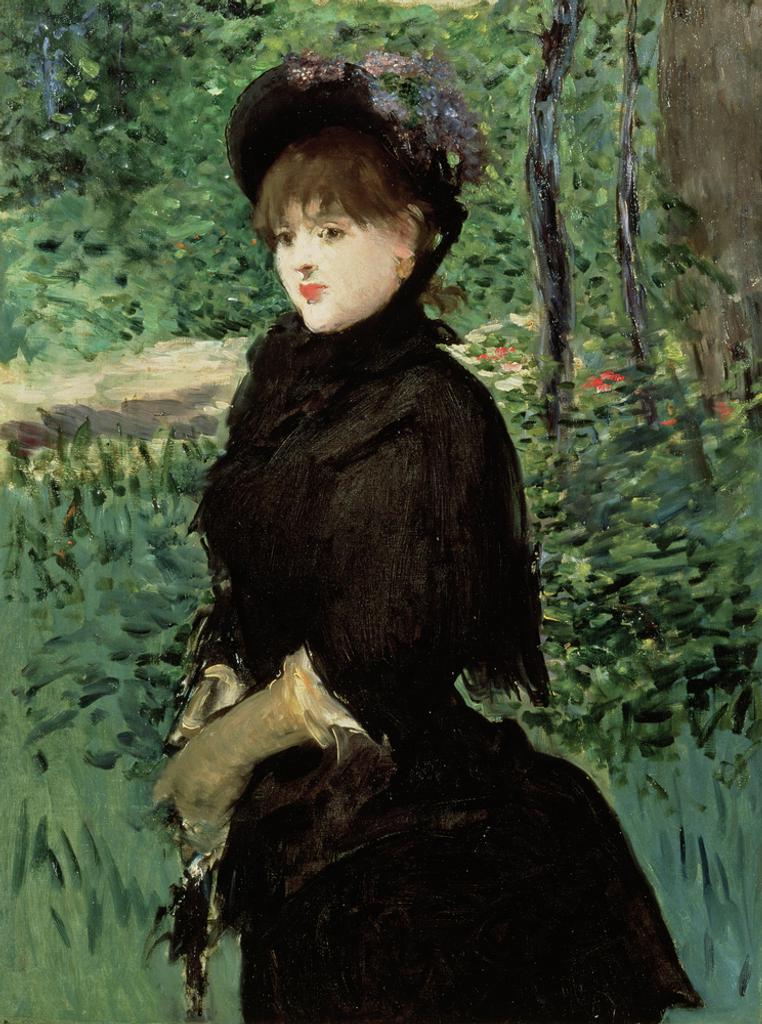 The Promenade (Madame Gamby), about 1880–81, Édouard Manet, oil on canvas. Tokyo Fuji Art Museum, 1268-AB087. Photo: Bridgeman Images