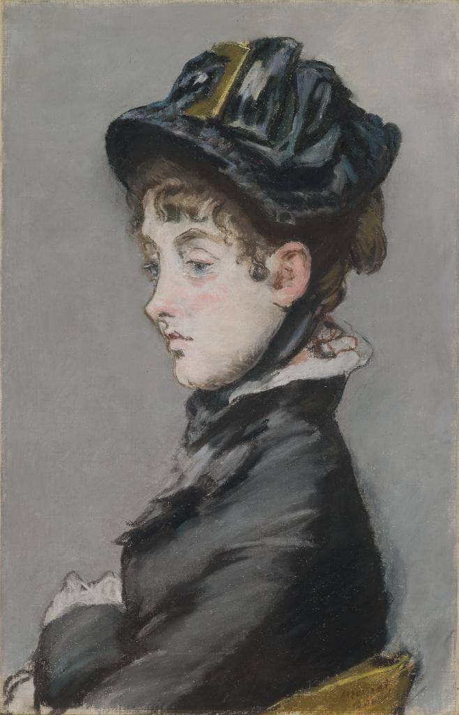 Portrait of Madame Jules Guillemet, 1880, Édouard Manet, pastel on canvas. Saint Louis Art Museum, Funds given by John Merrill Olin, 133:1951