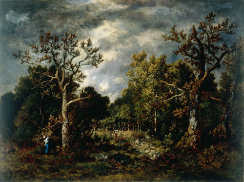 Early Autumn:  Forest of Fontainebleau / Diaz