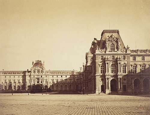 Mollien Pavilion, the Louvre / Le Gray