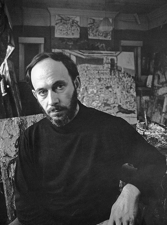 Leon Kossoff (born 1926). Photo © Mark Gerson/Bridgeman Images