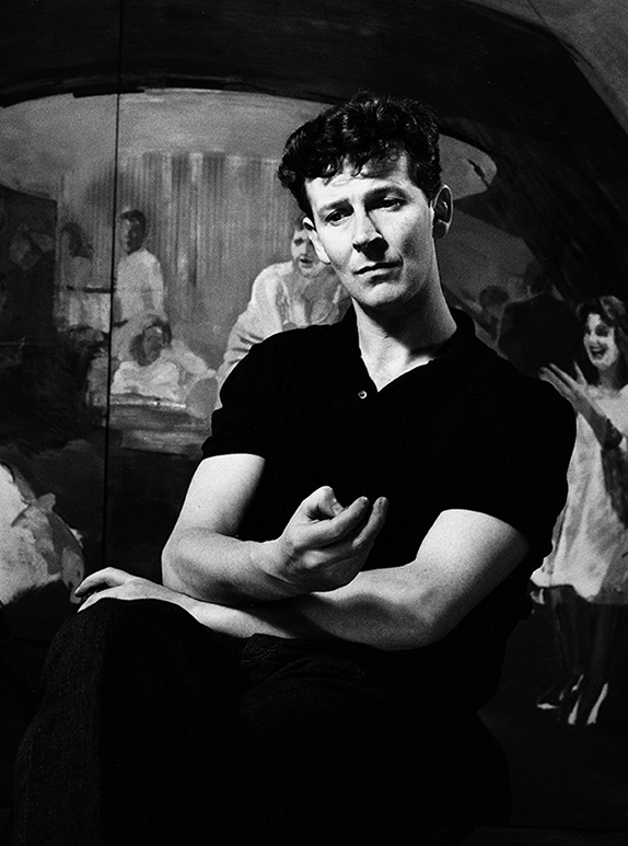 Michael Andrews (1928–1995). Photo © The Lewinski Archive at Chatsworth/Bridgeman