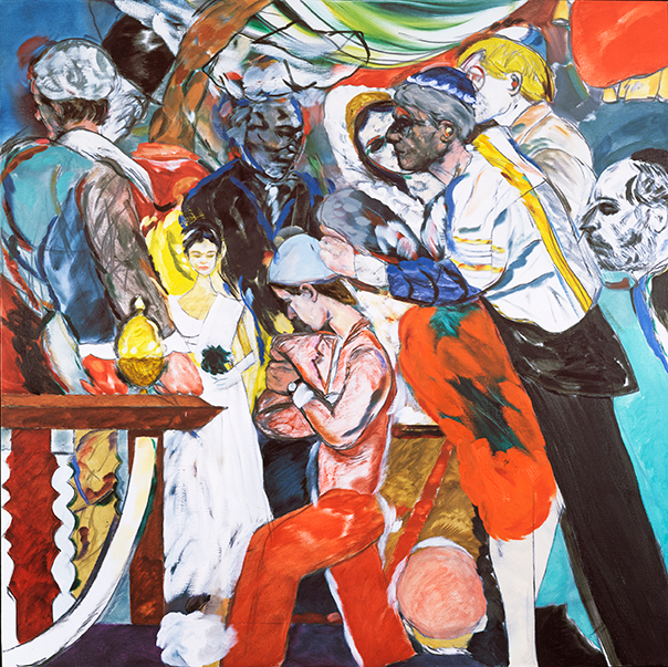 <i>The Wedding</i>, 1989–93, R.B. Kitaj, oil on canvas. Tate: Presented by the artist 1993. Photo © Tate, London 2016. Artwork © R.B. Kitaj Estate, courtesy Marlborough Fine Art