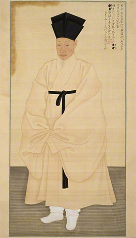 Portrait of Seo Jik-su / Yi Myeong-gi and Kim Hong-do