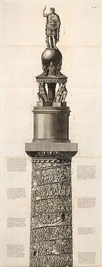 Trajan's Column / Piranesi