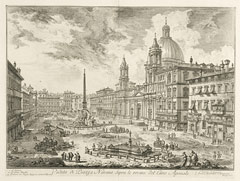 View of the Piazza Navona / Piranesi