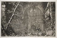 View of a Shrine / Piranesi