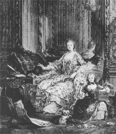 marquise de Pompadour / Guerin