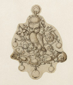 Design for a Pendant Jewel / de Bry