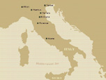 Map of Italy