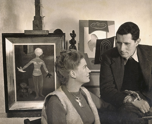 Portrait of Lee Miller and Roland Penrose / Haupt