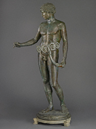 Youth as Lamp Bearer \ Roman