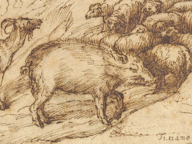 Pastoral Scene / Titian