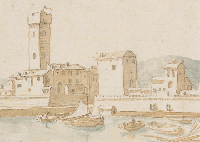View of Civitavecchia / Moninckx