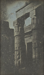 Lotus Columns at Gournah / Girault de Prangey