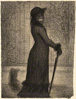 Woman Strolling