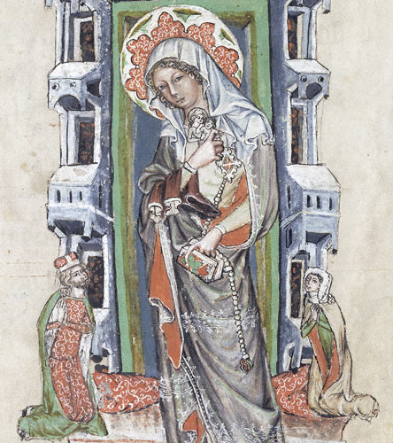 Saint Hedwig with Ludwig and Agnes / Polish