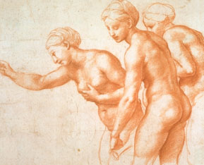 Raphael. The Three Graces. Royal Collection Copyright 2000 Her Majesty Queen Elizabeth II