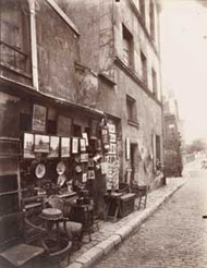 Rue Norvins / Atget