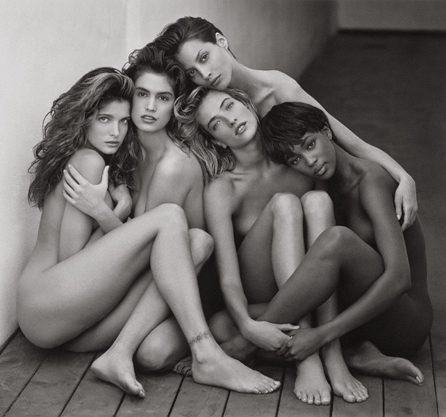 Stephanie, Cindy, Christy, Tatjana, Naomi, Hollywood / Ritts