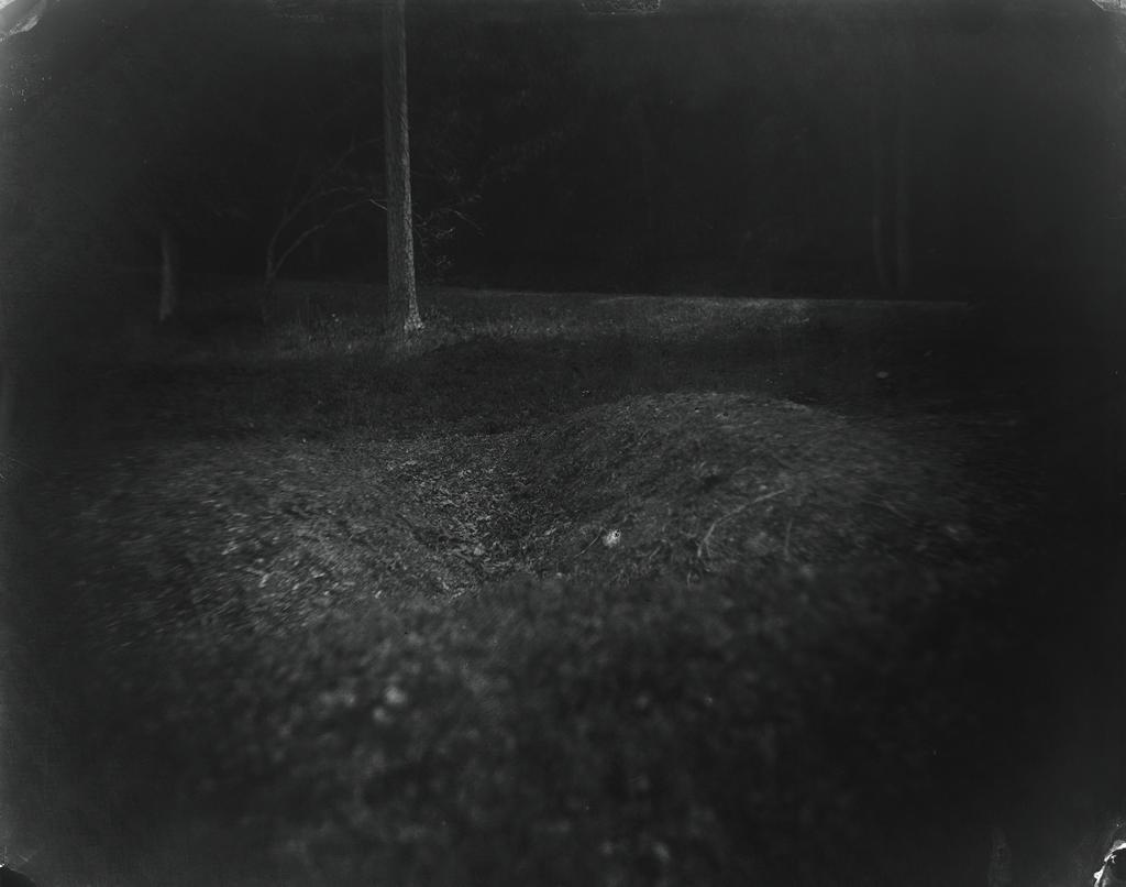 Battlefields, Antietam (Trenches), 2001, Sally Mann, gelatin silver print. National Gallery of Art, Washington. Promised Gift of Stephen G. Stein Employee Benefit Trust. © Sally Mann