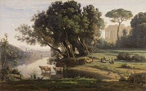 Italian Landscape / Corot