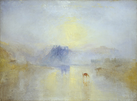 Norham Castle, Sunrise / JMW Turner